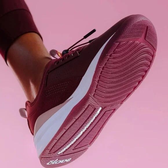 Clove Classic Royal Maroon Healthcare Nursing Sneaker Women 6 EU 37 - Picture 4 of 5